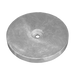 Large aluminium anode discs for hull