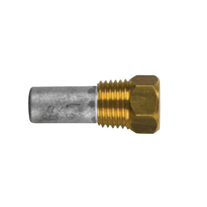 Zinkanod för Martec kylare 1/4" gänga x 15 mm 950-7300, R804000C - Anodefactory